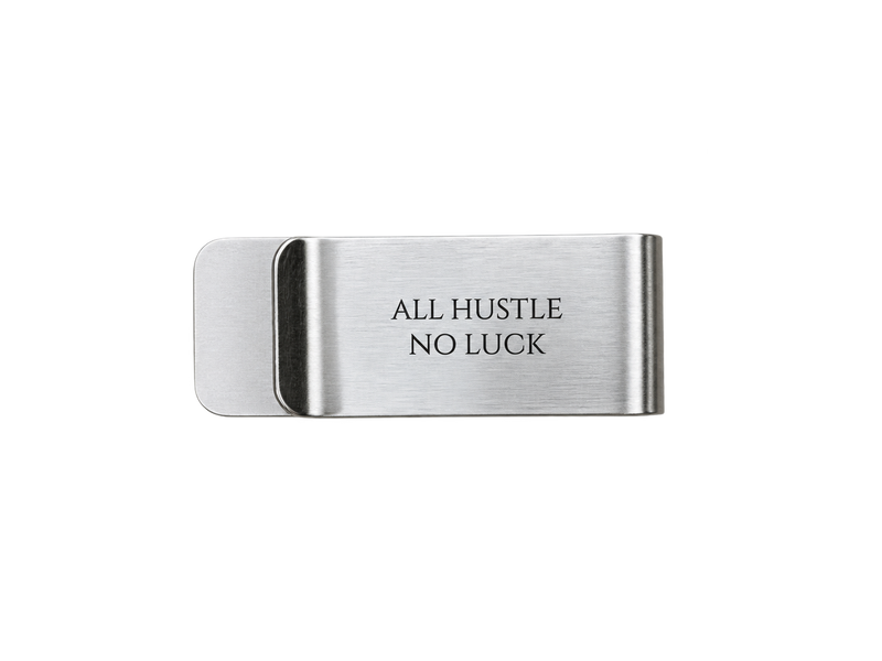Billetero "ALL HUSTLE NO LUCKK"