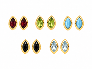 The Perfect Touch- Pendientes Ovalados - Limited edition