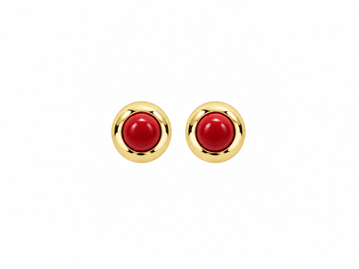 The Perfect Touch- Pendientes Redondos - Limited edition