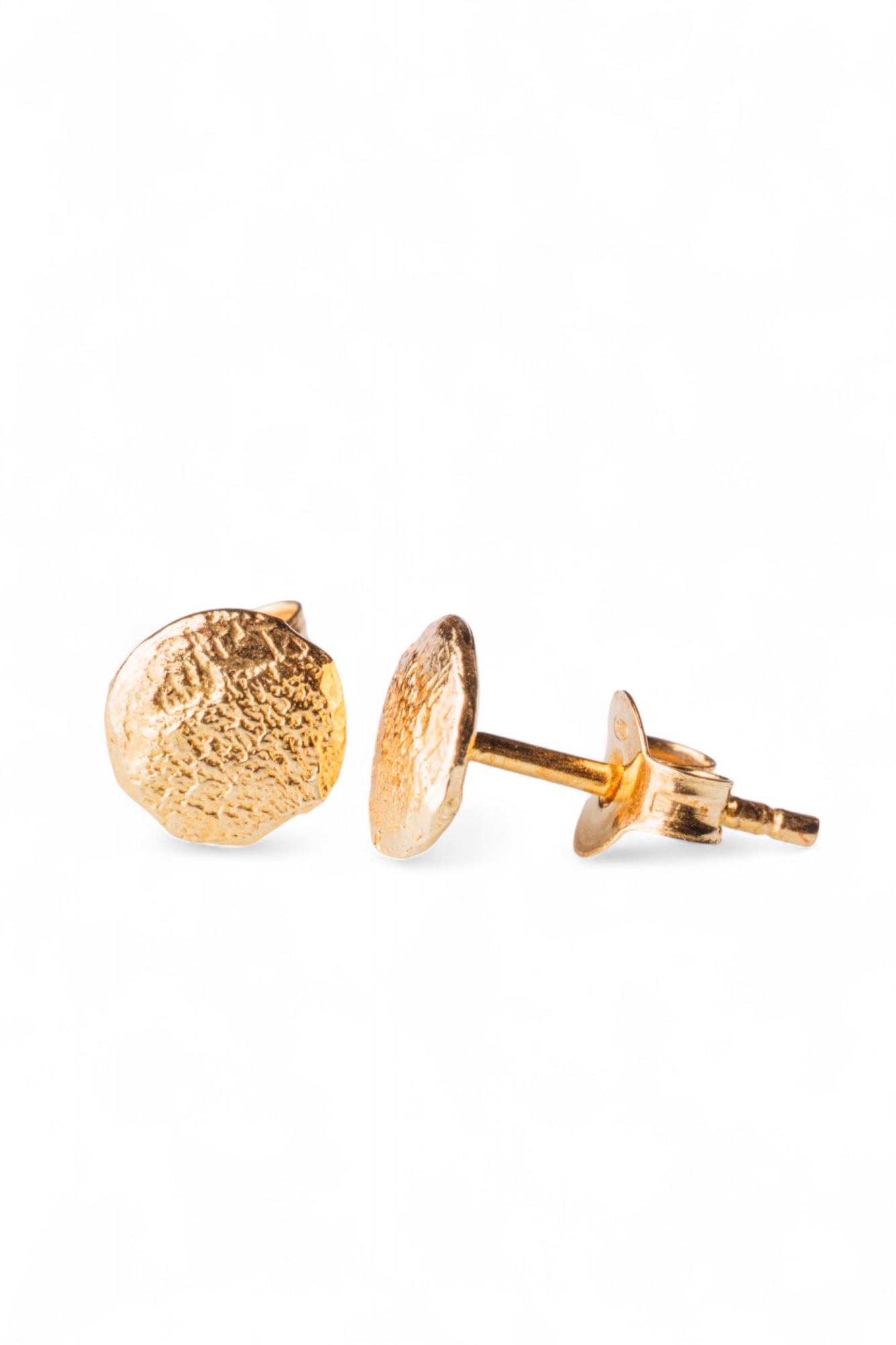 Pendientes MOON MINI baño de Oro